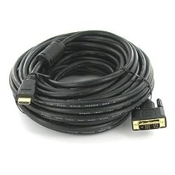 25' HDMI Male to DVI-D Male Digital Video Cable