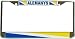Alemanys Nord Slevig Flag Chrome License Plate Frame