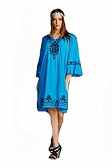 Knee Length Embroidered Tunic 