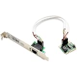 Syba Mini PCI-e GigaBit Ethernet Card with RJ45 Port Bracket Controller (SD-MPE24031)