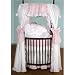 Darling Drapes Pillow - color blue gingham