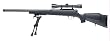 (P 18) UMAREX Tokyo Soldier Scharfsch�tzengewehr TS SX9 DB Kaliber 6mm Softair Gewehr/Blow-Back Waffe 1,5J bis 3,0J + Zweibein + Zielfernrohr 4x40 + Ladeh�lsen + 1000 ShoXx. BB 0,20g (2.5718)