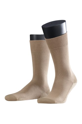 FALKE Classic 02 SO 14693 Herren Socken, Gr. 47/ 48 braun (wood 4240) Preisvergleich