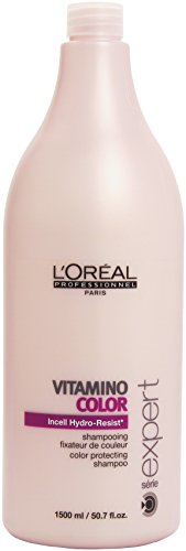 L'oreal Serie Expert Vitamino Color Shampoo for Unisex, 50.7 Ounce