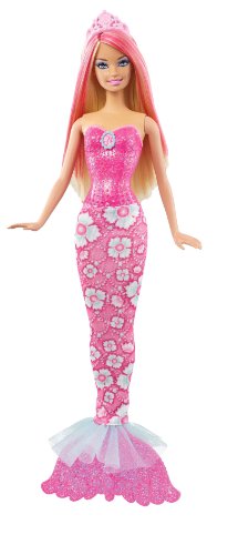 Barbie - X9453 - Poupée - Sirène - Fuchsia