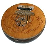 Kalimba Thumb Piano, Coconut Shell, 7 Keys