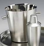 Review Kraftware  / Kraftware 71496 Brushed Stainless Steel 2 - Tone Champagne Bucket