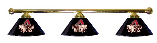 Arizona Diamondbacks Pool Table Light - Brass Bar