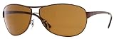 RAY-BAN RB 3342 Warrior 014 Brown/B-15XLT (Brown) Sunglasses, 63-12-125
