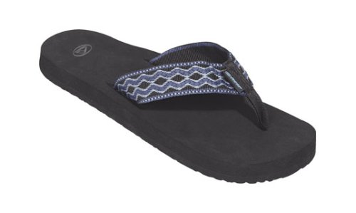 Reef SMOOTHY Mens Sandals in Denim(Blue)/Black