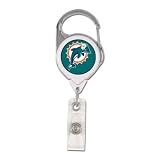 Miami Dolphins Retractable Premium Badge Holder