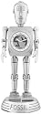 FOSSIL BIGTIC MAN ROBOT SILVER CLOCK WATCH