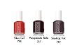Essie Winter Collection 2010 3pc Color 738-37-39