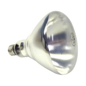 250 Watt Clear Coated Heat Lamp (10-0777) Category: Heat Lamps, Food Warmers and... by Shat-R-Shield Inc