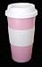 Pretty Pink Reusable Coffee Cup, 16 Oz., BPA Free
