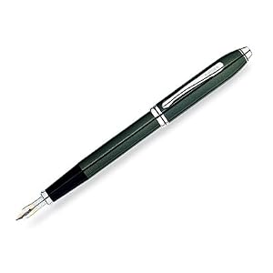 Cross Townsend Emerald Lacquer Fountain Pens