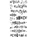 Inkadinkado(R) Clear Stamps - Scrapbook Phrases