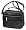 Roma Black Leather Organizer Bag #9010 Handbag Purse