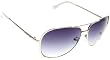 Michael Kors 2045 105 White Sicily Aviator Sunglasses