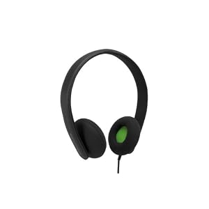 Incase EC30004S Reflex On Ear Headphones – Black/Fluro Green