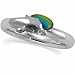 Magic Dolphin Band Mood Ring (Adjustable Size)