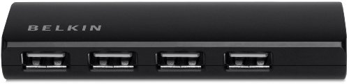Belkin F4U040qebAPL Ultra-Slim Series USB 2.0 Hub (4-Port, active) Preisvergleich