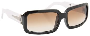 Click here to buy Spy Twiggy Sunglasses Black White Bronze Lens Wms by SPY.