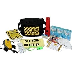 Fanny Pack Kit Emergency Disaster Preparedness 72 Hour Survival Kit for Office, Home, Auto