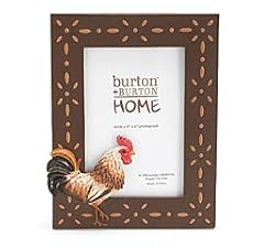 French Country Rooster Photo Frame For Home Decor