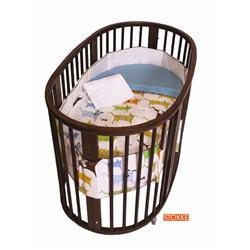 Stokke 4-Piece Baby Crib Bedding Set - Tales