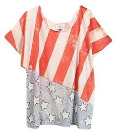 (ダブルシー)WC 若槻千夏アメリカンTシャツ