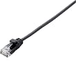 ELECOM LANケーブル CAT6準拠 極細 3m ブラック LD-GPS/BK3