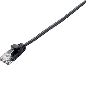 ELECOM LAN�P�[�u�� CAT6���� �ɍ� 0.3m �u���b�N LD-GPS/BK03
