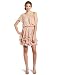 Jessica Simpson Women's One Shoulder Circular Ruffle Skirt