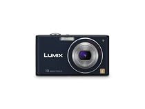Panasonic DMC-FX37A 10.1MP Digital Camera with 5x Wide Angle MEGA Optical Image Stabilized Zoom (Blue)