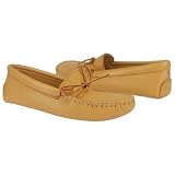 MINNETONKA MOCCASIN Men's Double Deerskin Softsole