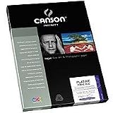 Canson Platine - 100 Fiber Rag Smooth Bright White Matte Inkjet Paper - 310gsm - 11x17 - 25 Sheets