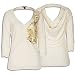 Dereon B-Fly Tee - Women's ( sz. M, Antique White )