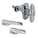Cam Latch, Keyed, Bright Chrome