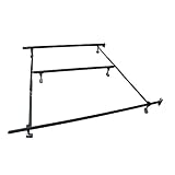 Adjustable Eastern and California Metal King Size Bed Frame With Center Support by 2K Furniture Designs