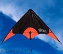 Rebel 120cm Signature Series Stunt Kite - FLO ORANGE