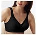 Playtex Women's 18 Hour Original Comfort Strap Bra, Black, 44D