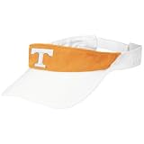 adidas Tennessee Volunteers Ladies White Basic Logo Adjustable Visor