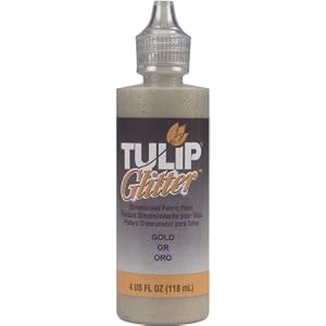Glitter-Fabric-Paint-4-Ounces-Gold
