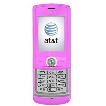 LG Shine Silicone Skin Case Cover Rubber - Baby Pink