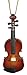 HOHTAA AMOCHY Pakcan Trading Benefast Miniature Violin Christmas Ornament 4