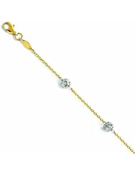 Leslies 14k Two-Tone Anklet