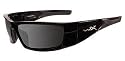 Wiley X Sunglasses Drapht Gloss Black Frame with Smoke Lenses