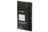 Moleskine 2012 12 Month Monthly Notebook Planner Black Soft Cover Pocket (Moleskine Legendary Notebooks (Calendars))