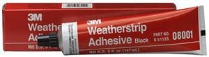Pack of 4 3M Super Weatherstrip Adhesive 08001 Yellow Tube